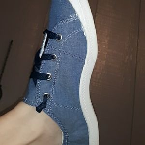 Jean blue sneakers